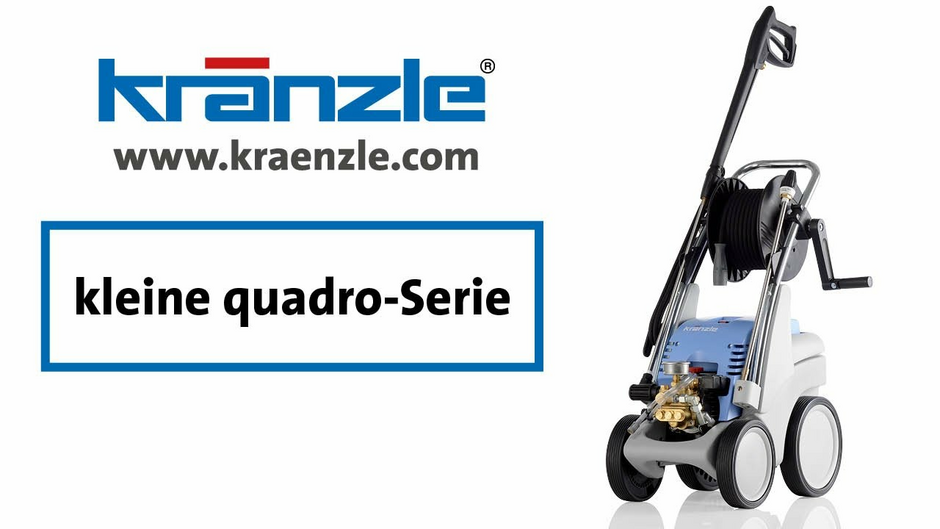 KRÄNZLE kleine quadro-Serie | Hochdruckreiniger Kaltwasser